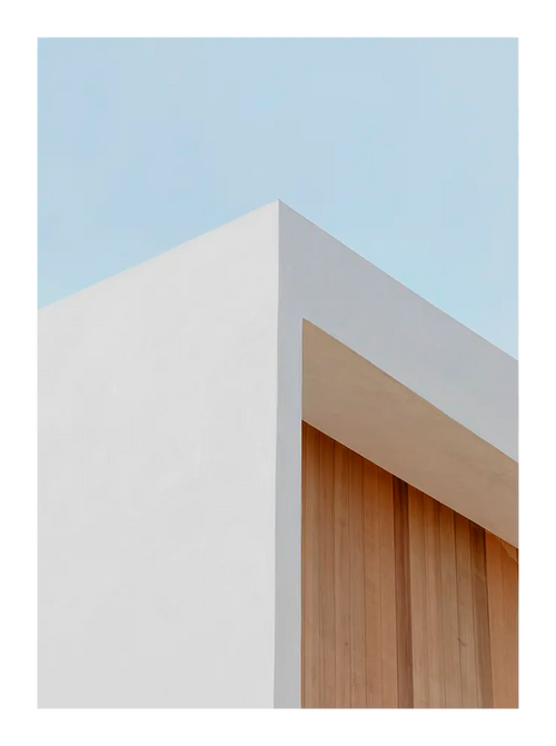 Fine art print of modern architecture, Architectural Harmony by Monday Gallery