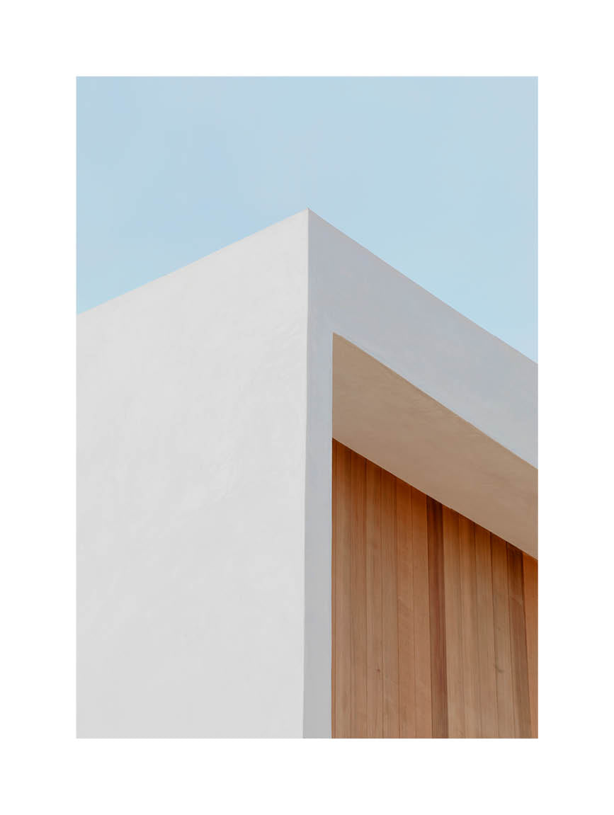 Fine art print of modern architecture, Architectural Harmony by Monday Gallery