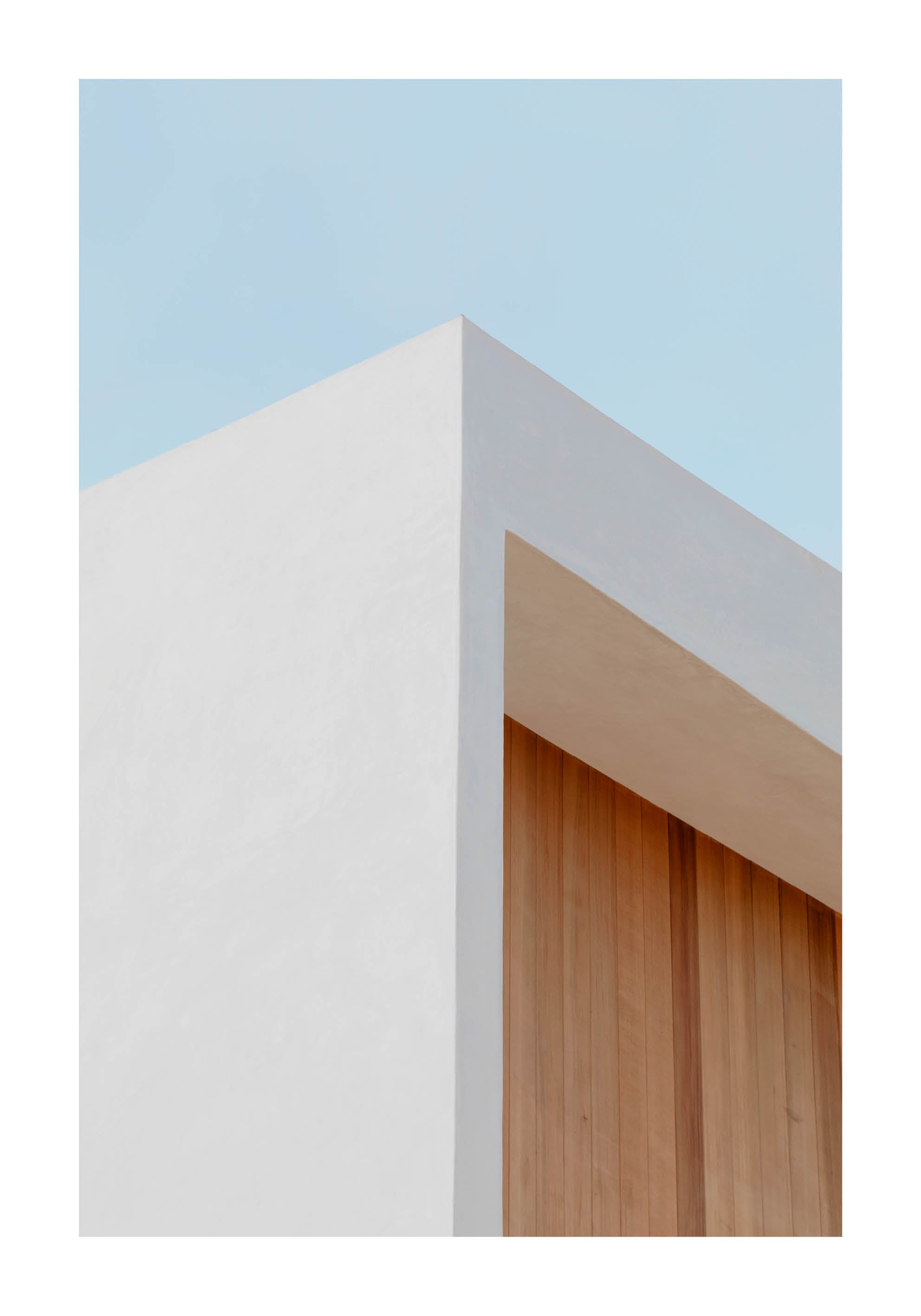 Fine art print of modern architecture, Architectural Harmony by Monday Gallery