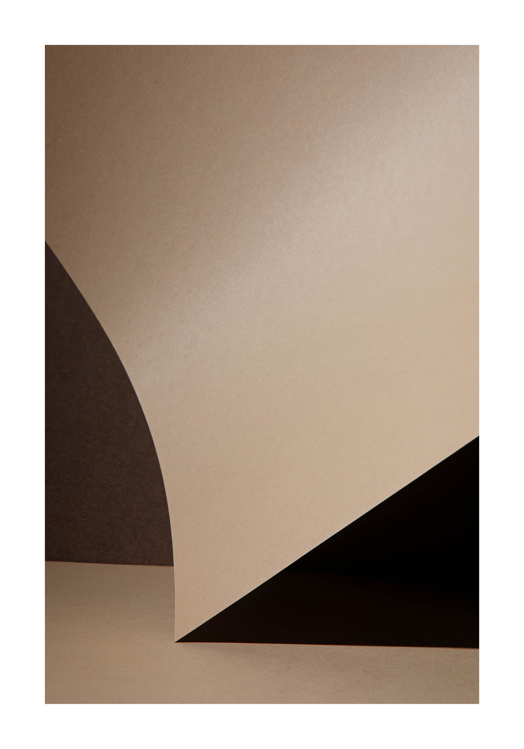 Minimalist fine art photograph in warm beige tones from the Beige Simplicity series. Printed in Sweden, exclusive at Monday Gallery.
